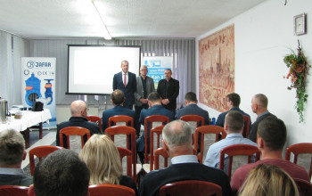 Spotkanie branżowe - prezentacja trzech firm KACZMAREK, KAMSTRUP, JAFAR listopad 2019