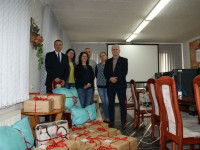 Zdjęcie pracowników zaangażowanych w akcję Szlachetna Paczka Grudzień 2017 r. 